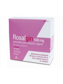 Rosalgin 500 Mg 20 Sobres