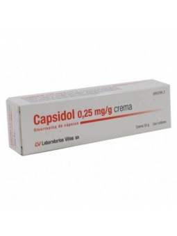 Capsidol 0.25% Crema 30 G