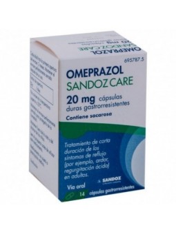 OMEPRAZOL SANDOZ CARE 20 MG...