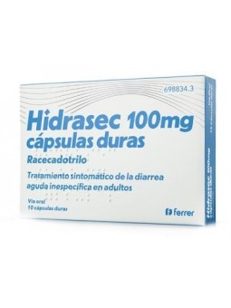 Hidrasec 100 mg 10 Cápsulas...